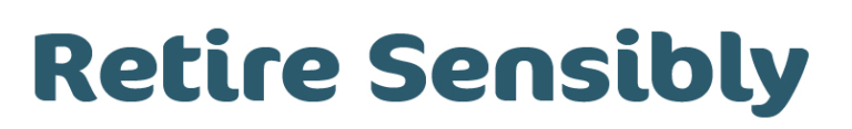retire sensibly logo that says retire sensibly